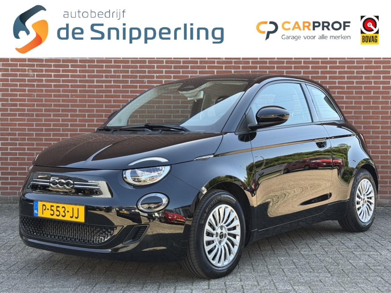 Fiat 500 - Action 24 kWh CARPLAY AIRCO STOELVERWARMING DAB - AutoWereld.nl