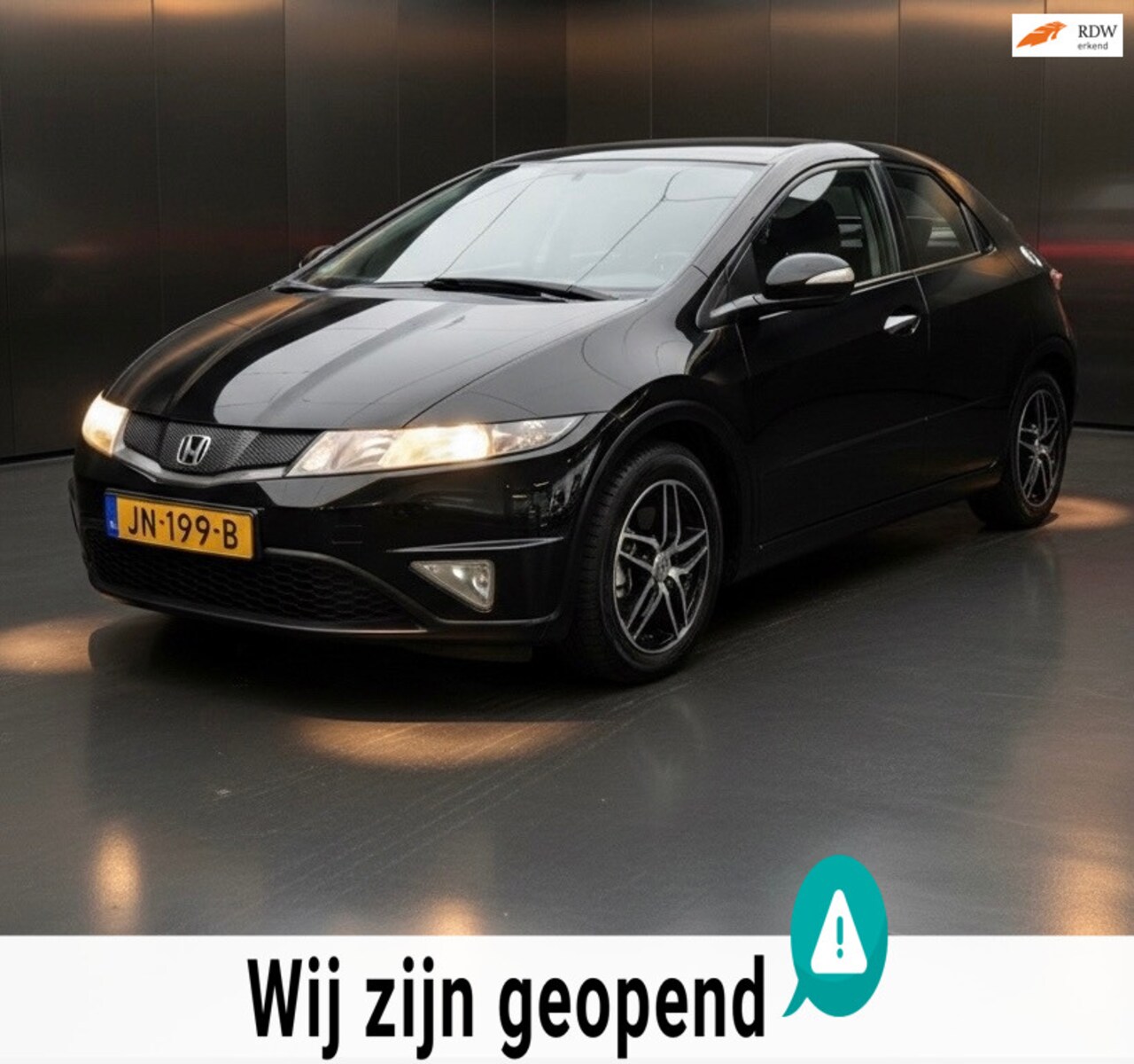 Honda Civic - 1.4 Sport-airco-elek ramen - AutoWereld.nl
