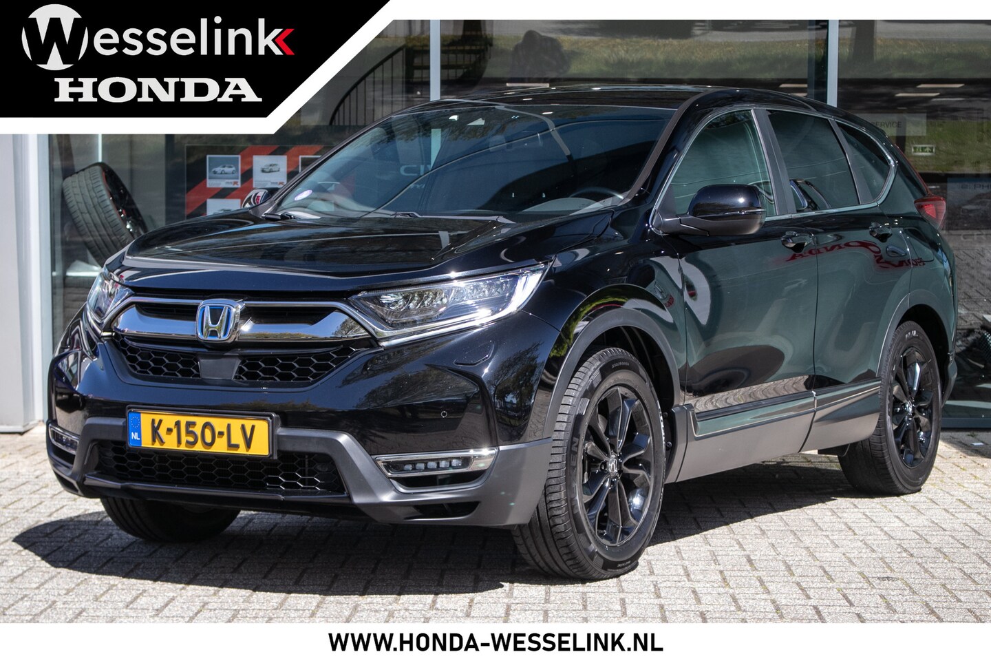 Honda CR-V - 2.0 Hybrid Elegance Black Edition - Trekhaak afn. | Dealer onderhouden | Navi | Camera - AutoWereld.nl
