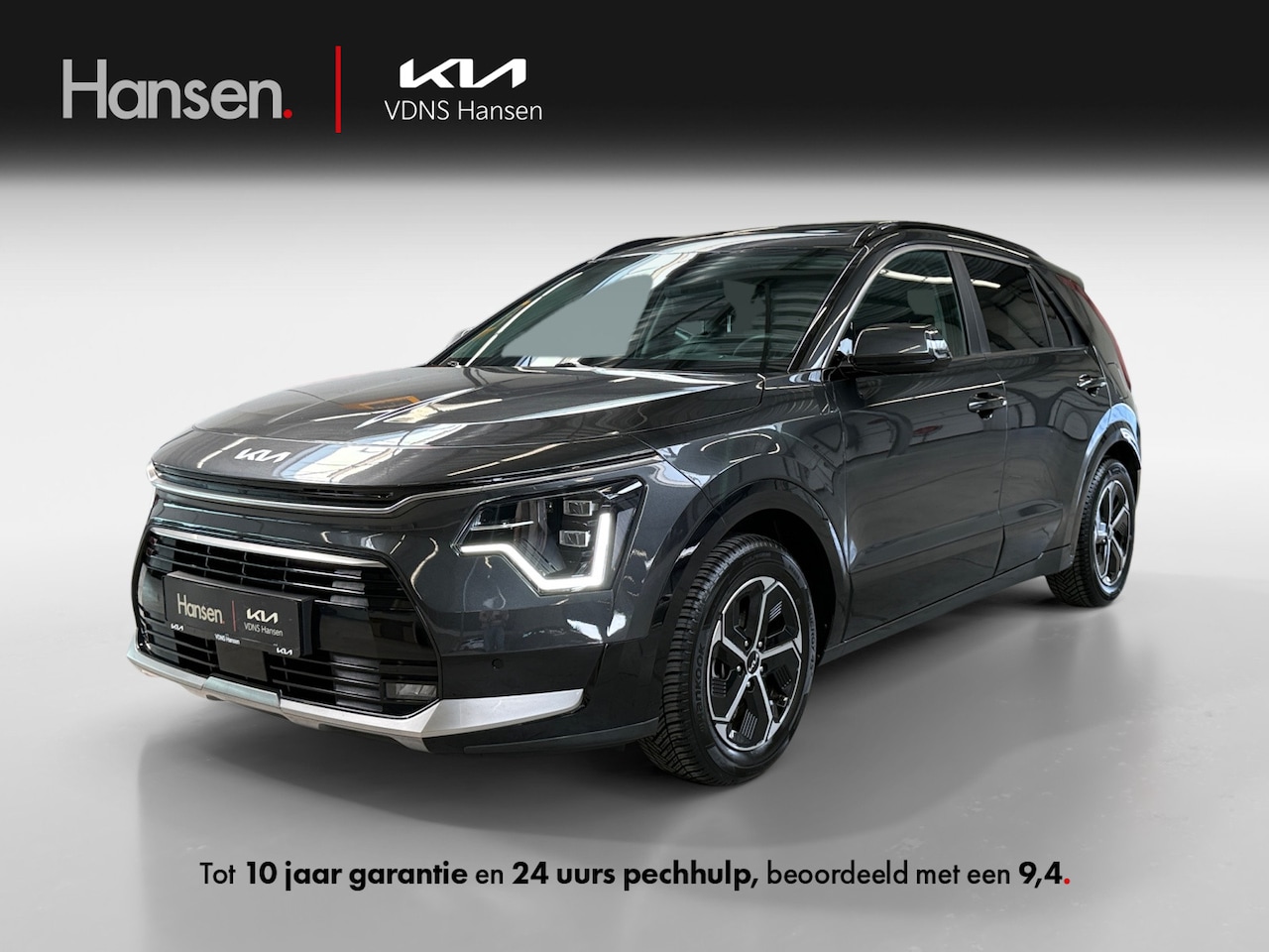 Kia Niro - 1.6 GDi Hybrid DynamicPlusLine I Schuifdak I Leder I Navi I Stoelverwarming - AutoWereld.nl