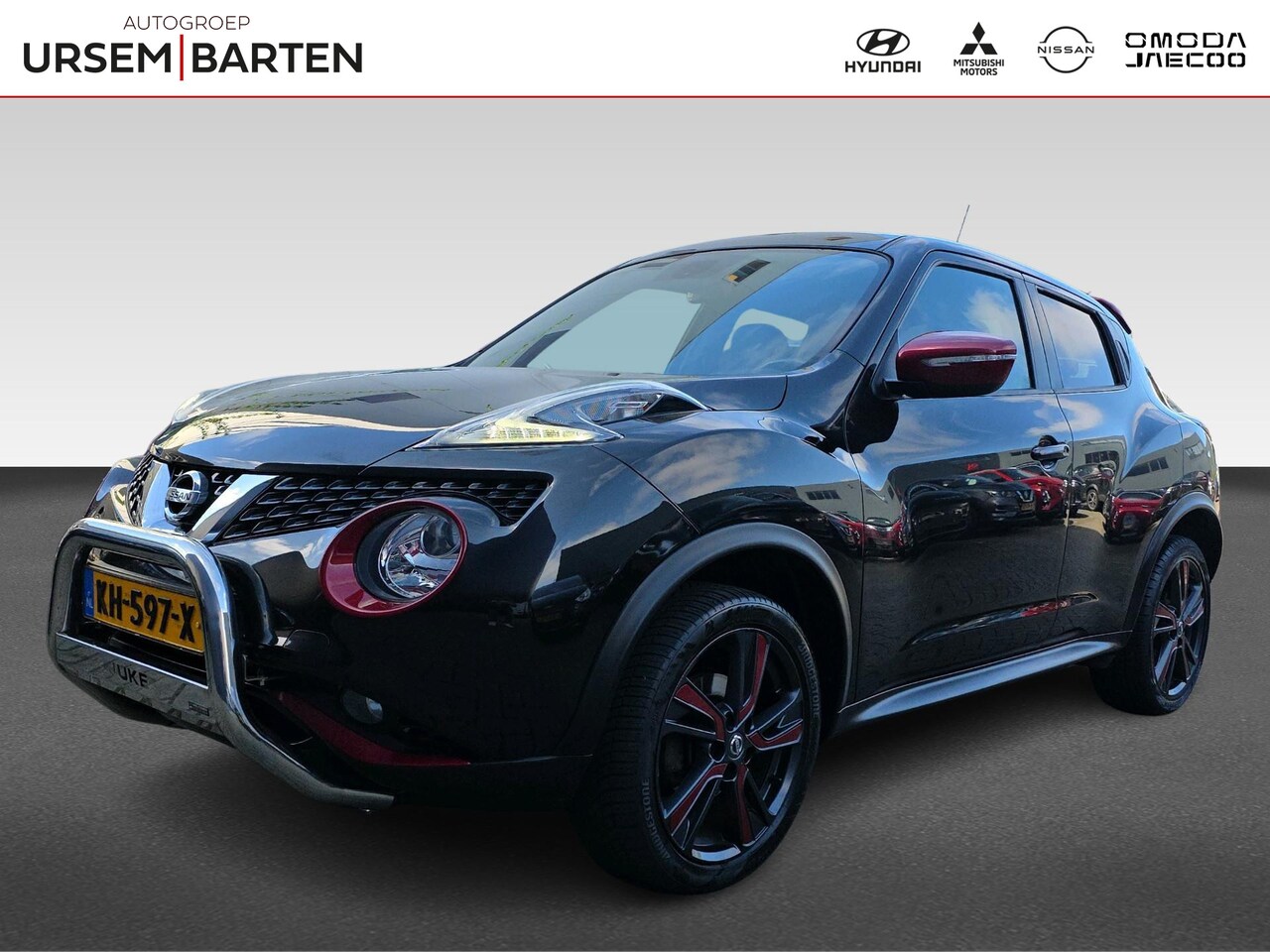 Nissan Juke - 1.2 DIG-T S/S Dynamic Edition | Bullbar | Spoiler | Navigatie | Achteruitrijcamera | Bluet - AutoWereld.nl