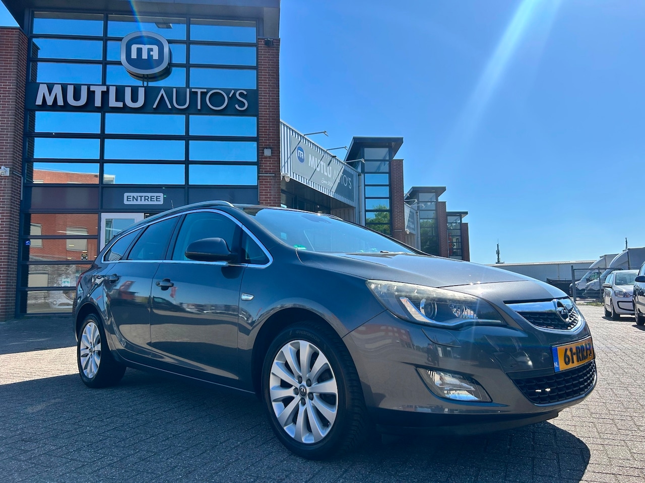 Opel Astra Sports Tourer - 1.4 Turbo Cosmo NAP LEDER Airco XENON APK - AutoWereld.nl