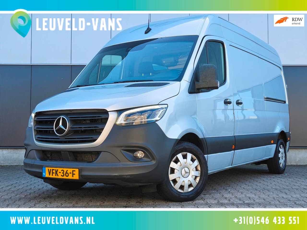Mercedes-Benz Sprinter - 314 AUT LED CRUISE 2X SCHUIFDEUR CRUISE CLIMATE STOELVERWARMING - AutoWereld.nl