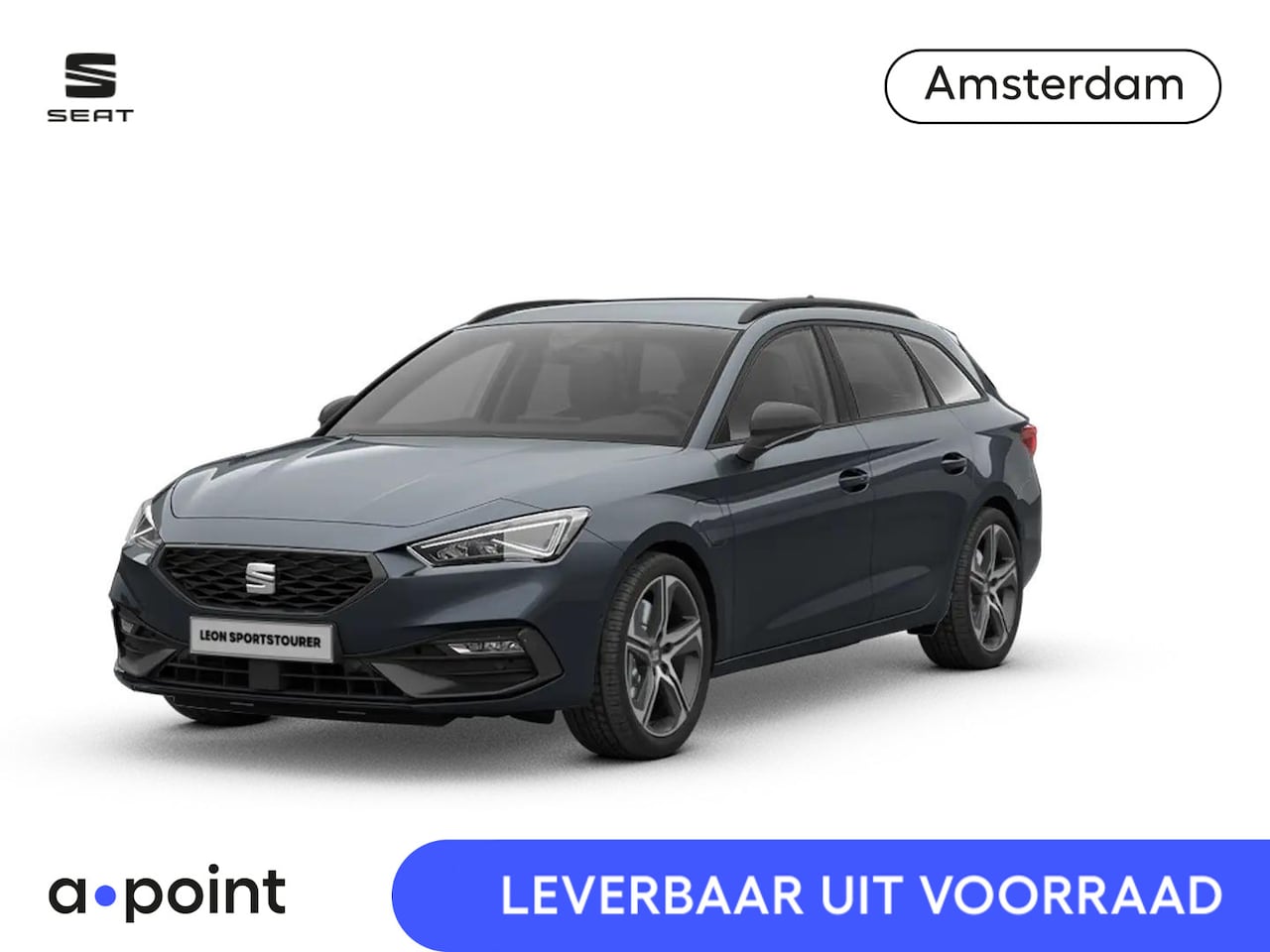 SEAT Leon Sportstourer - 1.5 TSI e-Hybrid FR Business | Safe & Driving Pack | Velgen 'Performance Aero' 18 Inch - AutoWereld.nl
