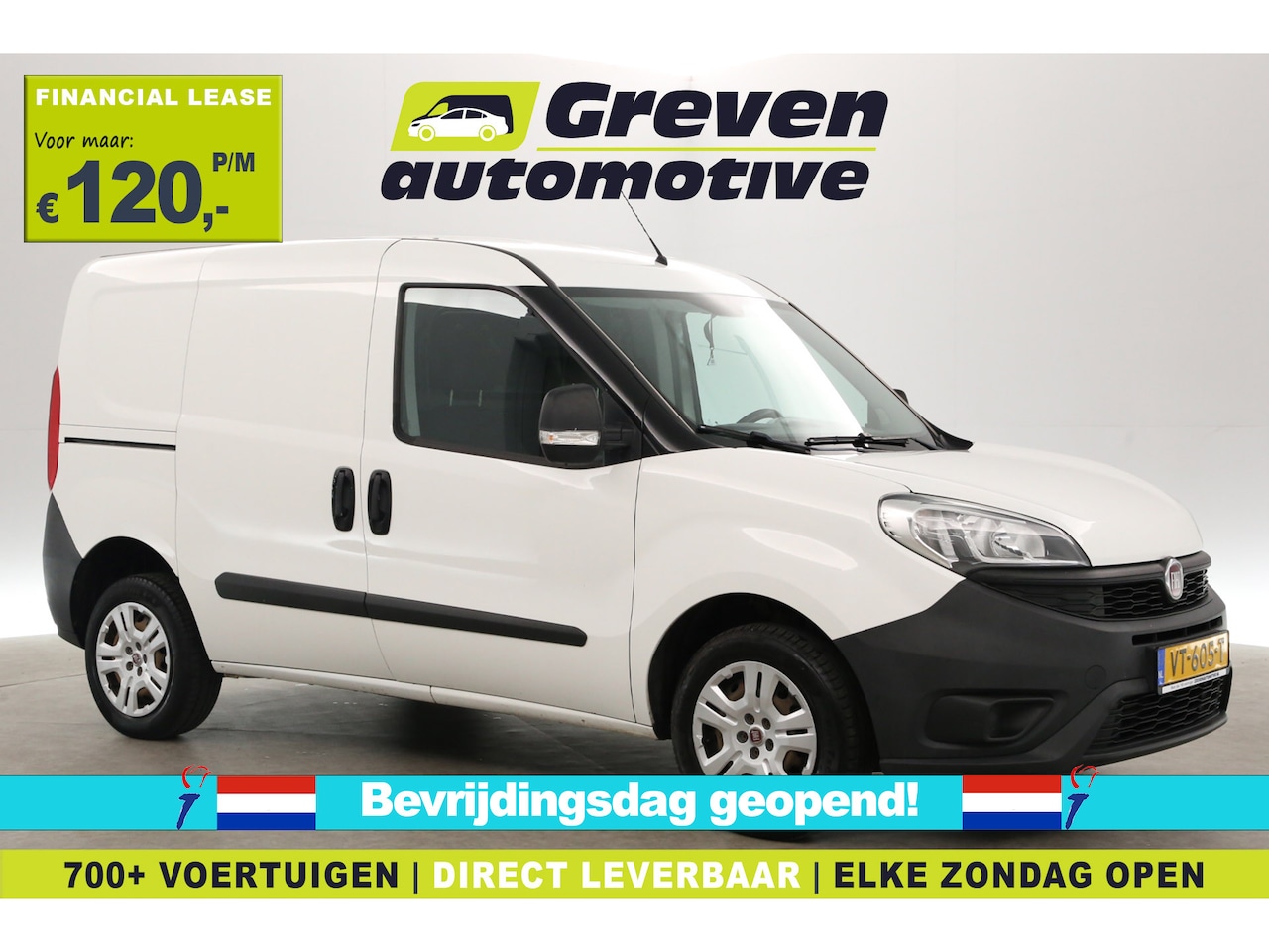 Fiat Doblò - 1.3 MultiJet | Airco | Trekhaak | Schuifdeur - AutoWereld.nl
