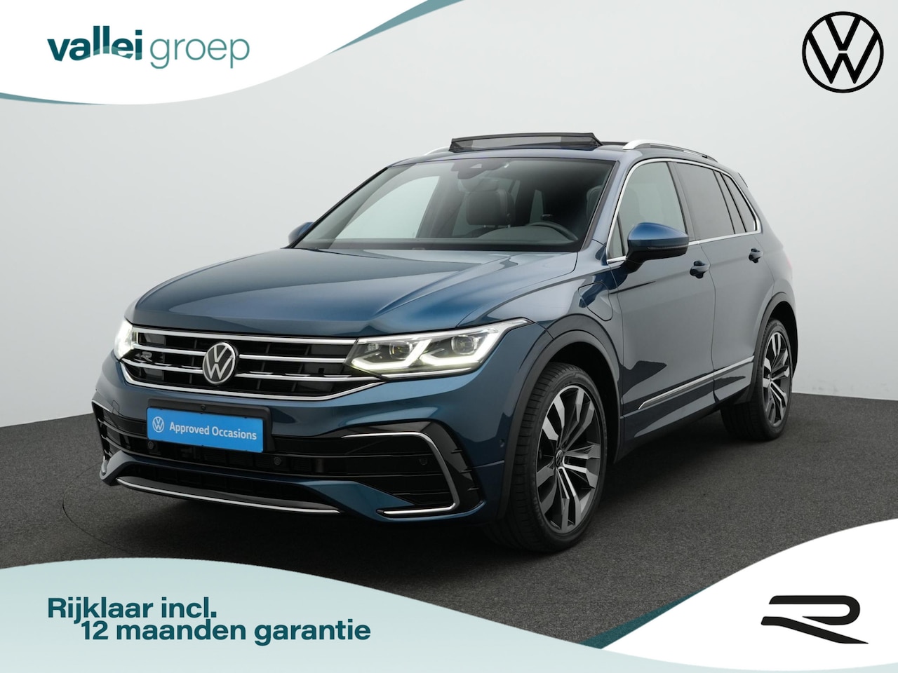 Volkswagen Tiguan - 1.4 TSI eHybrid 245 pk DSG R-Line Business+ | Panoramadak | Leder | Geheugenstoelen | Adap - AutoWereld.nl