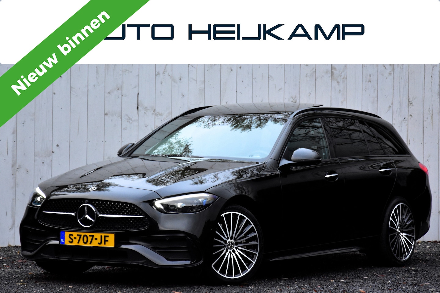 Mercedes-Benz C-klasse Estate - 200 Launch Edition AMG Line Premium Plus | Pano-dak | Leer | NL-Auto | - AutoWereld.nl