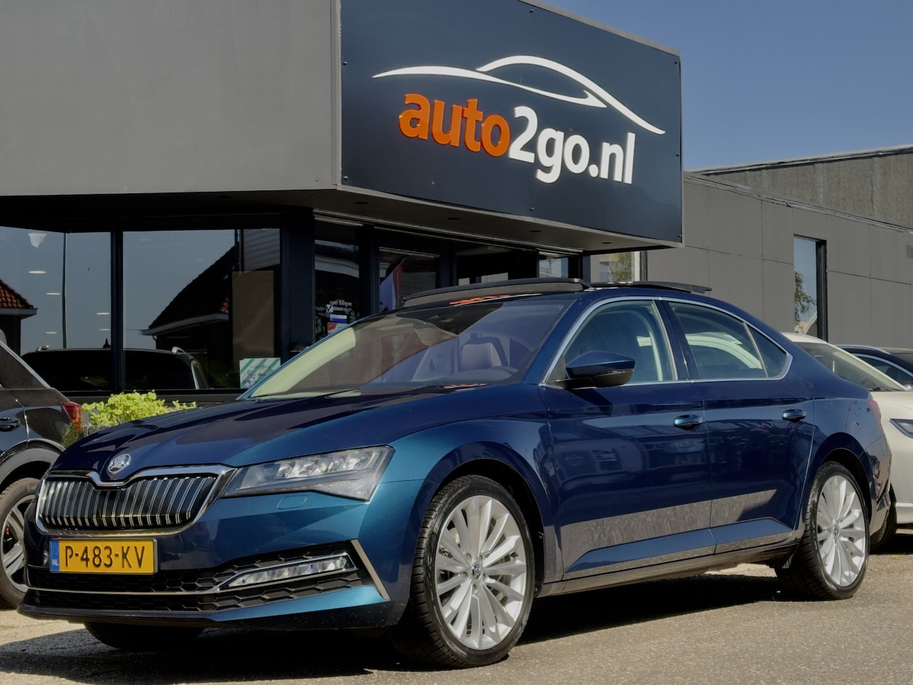 Skoda Superb - 1.4 TSI iV AUT6 EDITION PLUS PANODAK NAVI CAMERA DIGI-DASH APPLE-CARPLAY LED LMV PDC - AutoWereld.nl
