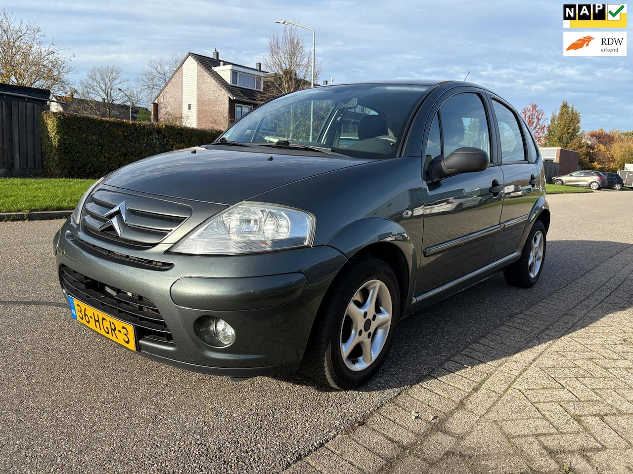 Citroën C3 - 1.4i-16V Ambiance Cruise*Clima*NAP*Dealer onderhouden*LM velgen*APK* - AutoWereld.nl