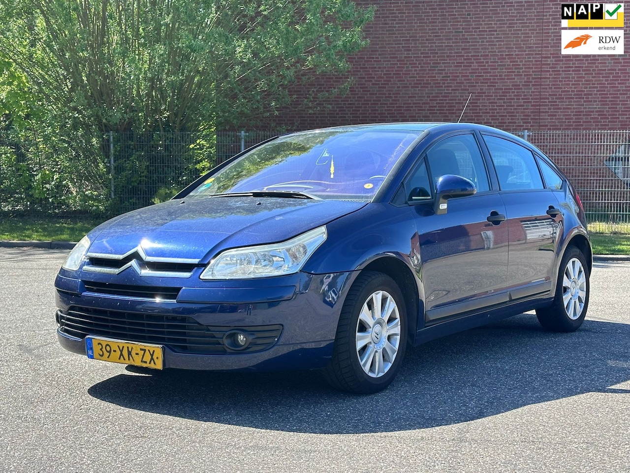 Citroën C4 - 1.6-16V Image Cruise*Airco*30-01-2027 APK*Trekhaak*LM velgen*NAP* - AutoWereld.nl