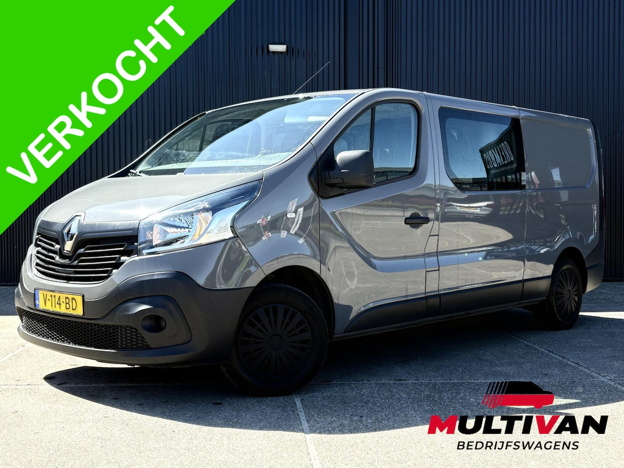 Renault Trafic - 1.6 dCi T29 L2H1 DC Comfort | MARGE | NETTE BUS | CRUISE | AIRCO - AutoWereld.nl