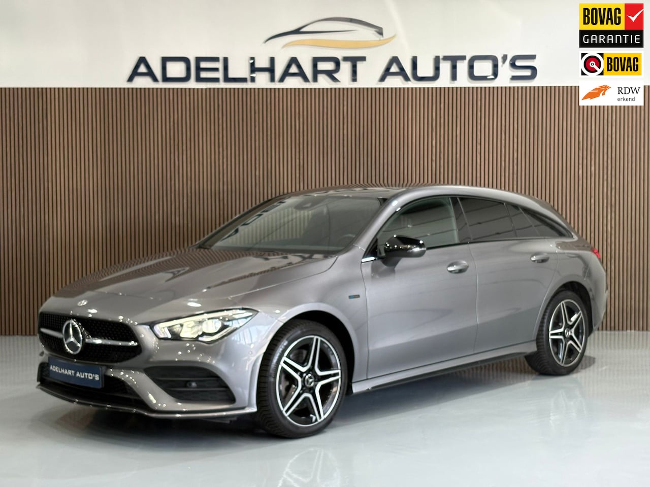 Mercedes-Benz CLA-klasse Shooting Brake - 250 e Solution AMG Night Limited Automaat / Navigatie full map / Lederen interieur - AutoWereld.nl
