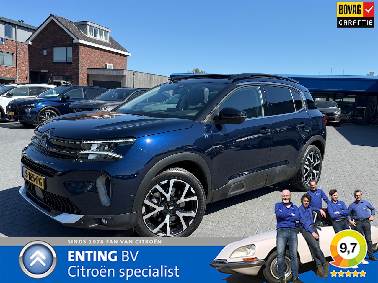 Citroën C5 Aircross - 1.6 PLUG IN HYBRID 225 SHINE PACK SCHUIFDAK MEMORY SEATS TREKHAAK - AutoWereld.nl