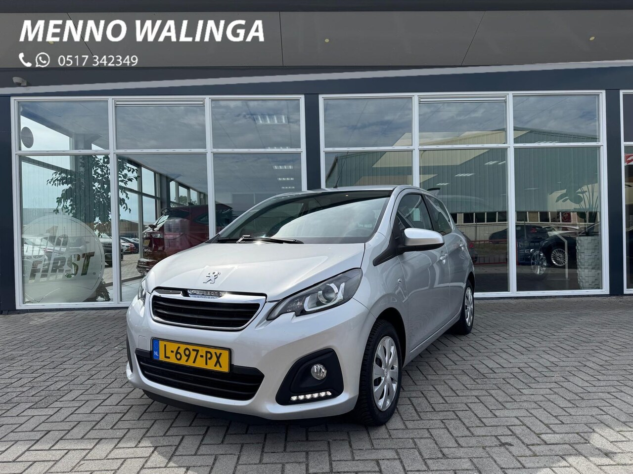 Peugeot 108 - 1.0 e-VTi Active|Airco|Bluetooth|Elek. Ramen| - AutoWereld.nl
