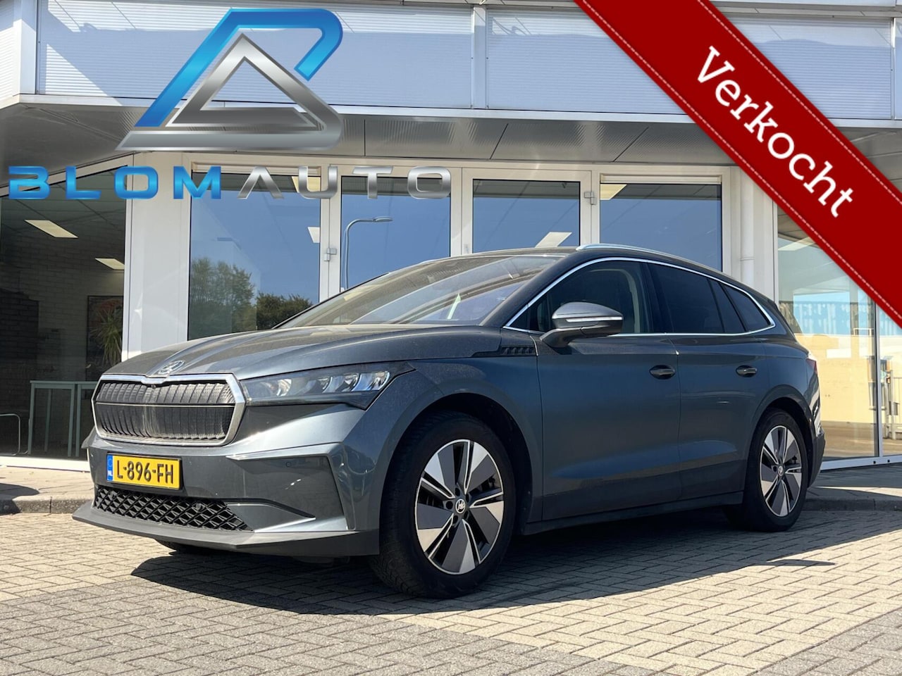 Skoda Enyaq iV - 80 KWh 204PK KEYLESS+WARMTEPOMP+EL. TREKHAAK - AutoWereld.nl
