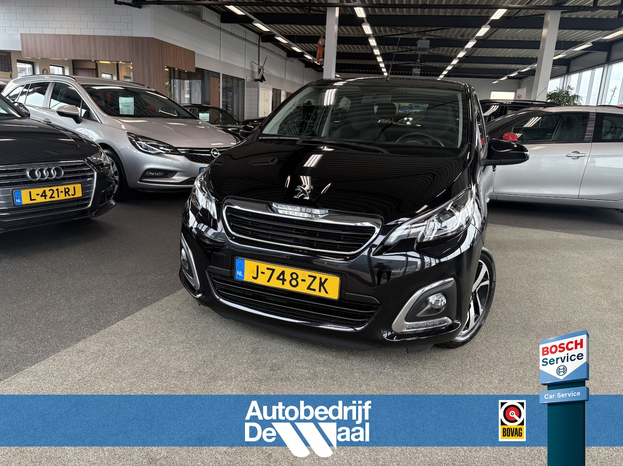 Peugeot 108 - 1.0 e-VTi Allure 5-drs. KEYLESS/CAMERA/CLIMA/CARPLAY/LIMITER - AutoWereld.nl