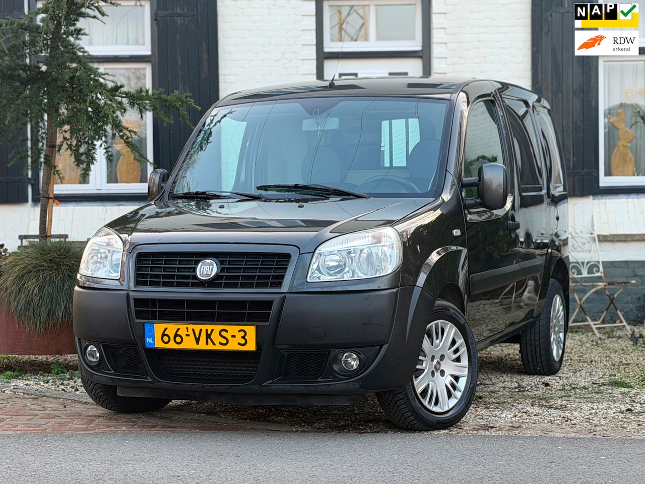 Fiat Doblò - 1.9 MultiJet Basis|Airco|Elek-ramen|PDC|Nette auto! - AutoWereld.nl