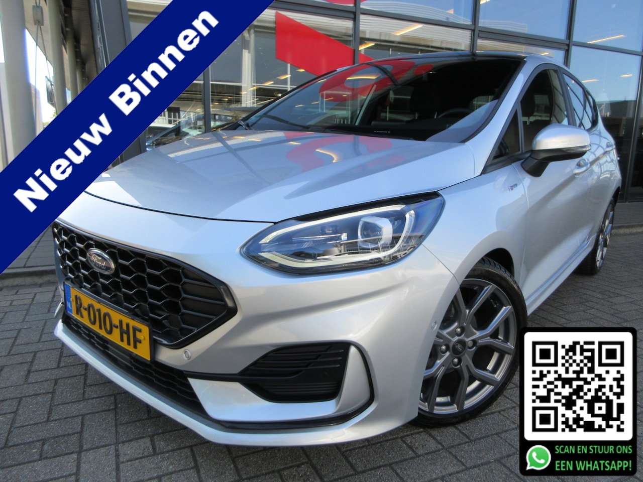 Ford Fiesta - 1.0 EcoBoost Hybrid ST-Line X 1.0 EcoBoost Hybrid ST-Line X 125 PK - AutoWereld.nl