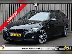 BMW 3-serie Touring - 318i M Sport Automaat Leder Trekhaak Navi Stoelverw. H&K Head-Up NL-Auto