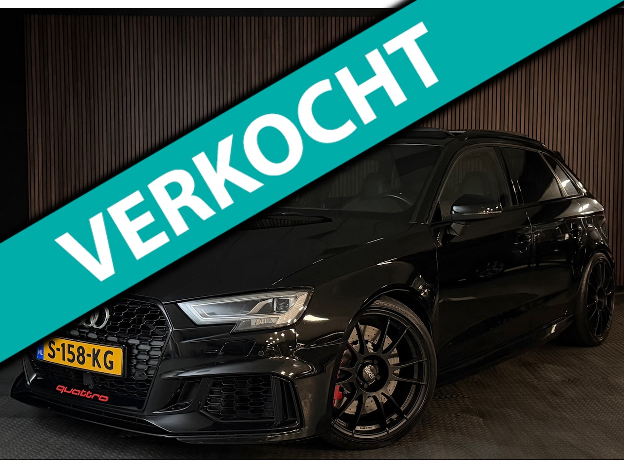 Audi RS3 - 2.5 TFSI QUATTRO RS SEATS/RS SPORTUITLAAT/DAZA/EERSTE LAK/DEALER ONDERHOUDEN/VIRTUAL/PANOR - AutoWereld.nl