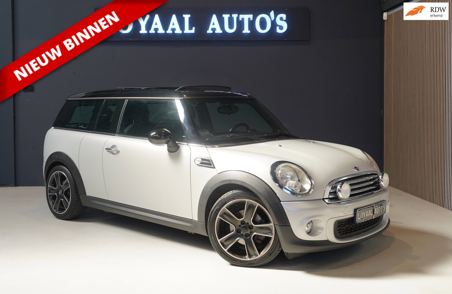 MINI Clubman - Mini 1.6 Cooper Hampton | PANO | NAVI | STOELVERW. | AIRCO | CRUISE | APK. - AutoWereld.nl