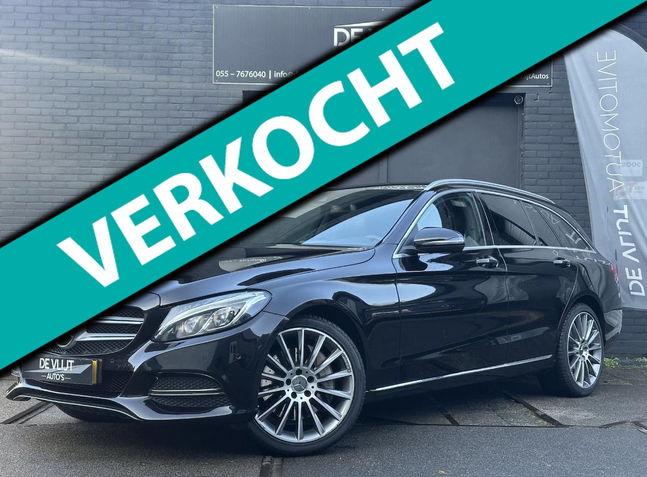 Mercedes-Benz C-klasse Estate - 350 e | Leer | Navi | LED | Cruise Control | Climate Control | Adaptief Demping | Burmeste - AutoWereld.nl