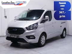 Ford Transit Custom - 2.0 TDCI 170 pk Aut. L2H1 Limited 2x Schuifdeur Airco, Apple Carplay, Camera, Trekhaak, PD