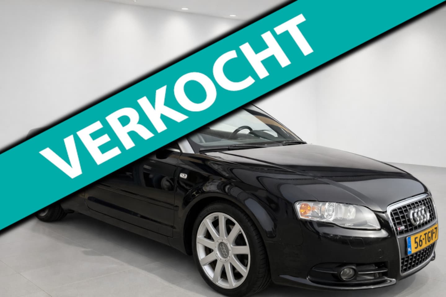 Audi A4 Cabriolet - 2.0 TFSI 2.0 TFSI, automaat, cabrio, APK, lichtmetaal 18 inch, stoelverwarming, S-line, inruil moge - AutoWereld.nl