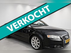 Audi A4 Cabriolet - 2.0 TFSI, automaat, cabrio, APK, lichtmetaal 18 inch, stoelverwarming, S-line, inruil moge