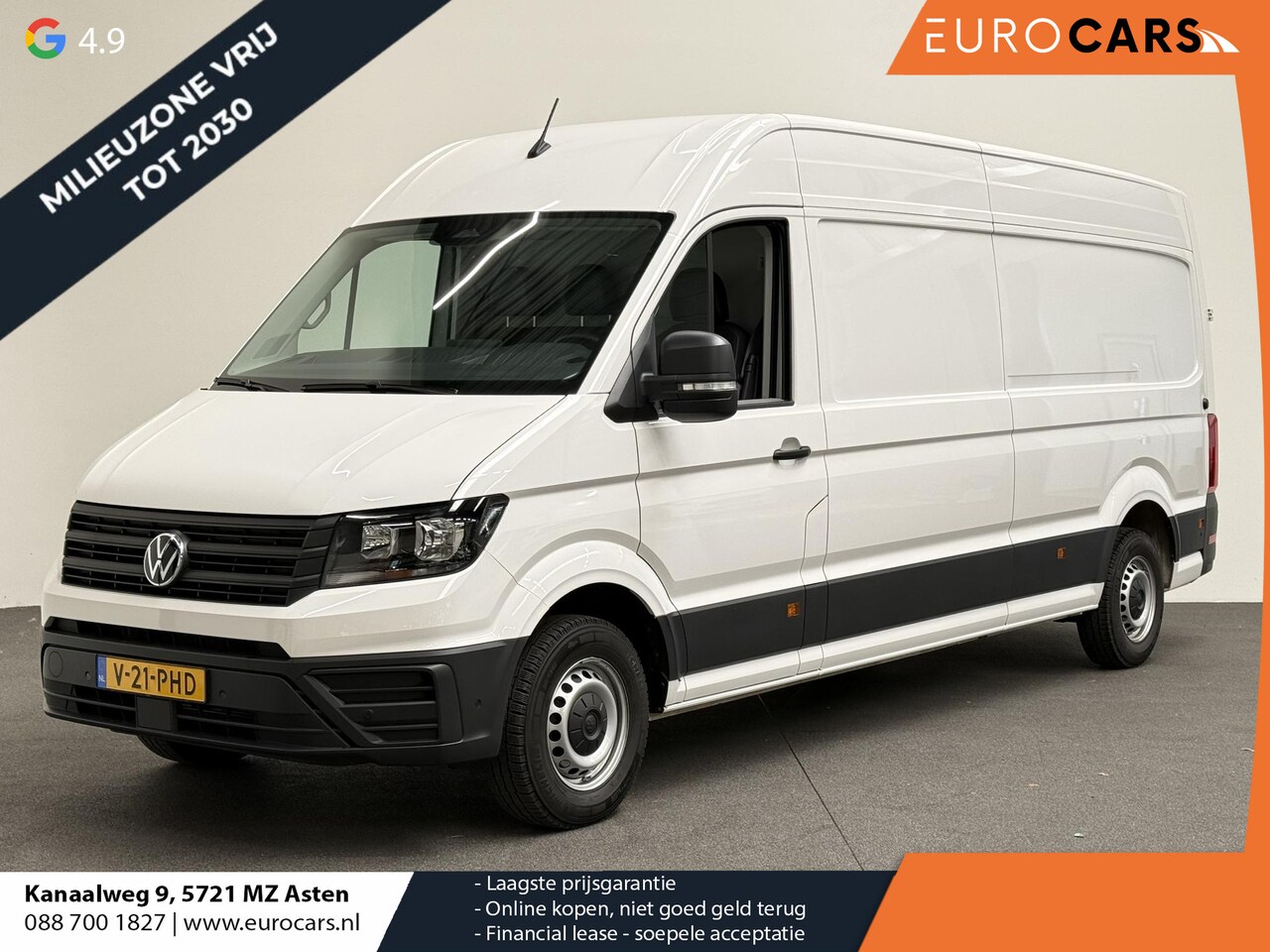 Volkswagen Crafter - 35 2.0 TDI L4H3 Comfortline Automaat ECC Apple Carplay/Android Auto Virtual Cockpit Cruise - AutoWereld.nl