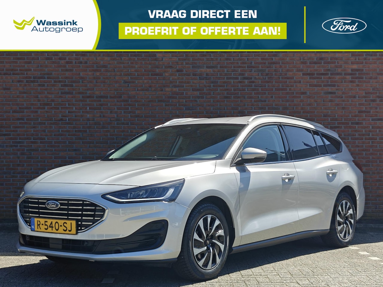 Ford Focus Wagon - 1.0 EcoBoost Hybrid 125pk Titanium | Navigatie | - AutoWereld.nl