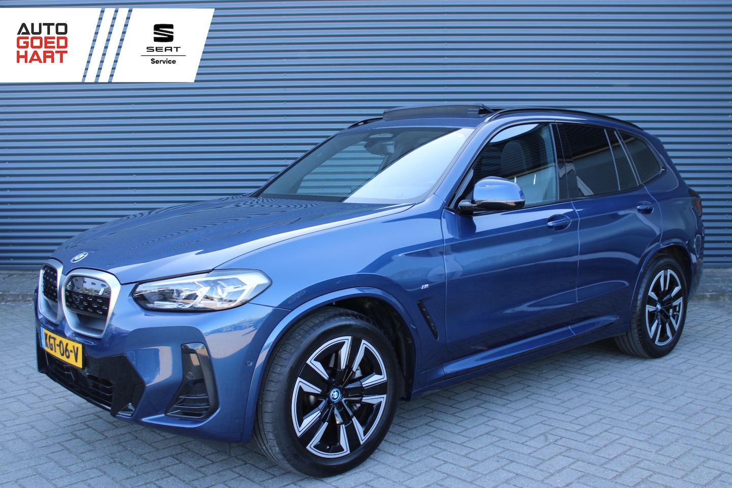 BMW iX3 - High Executive 80 kWh Vol-Leder Panoramdak LED Stoelverwarming - AutoWereld.nl