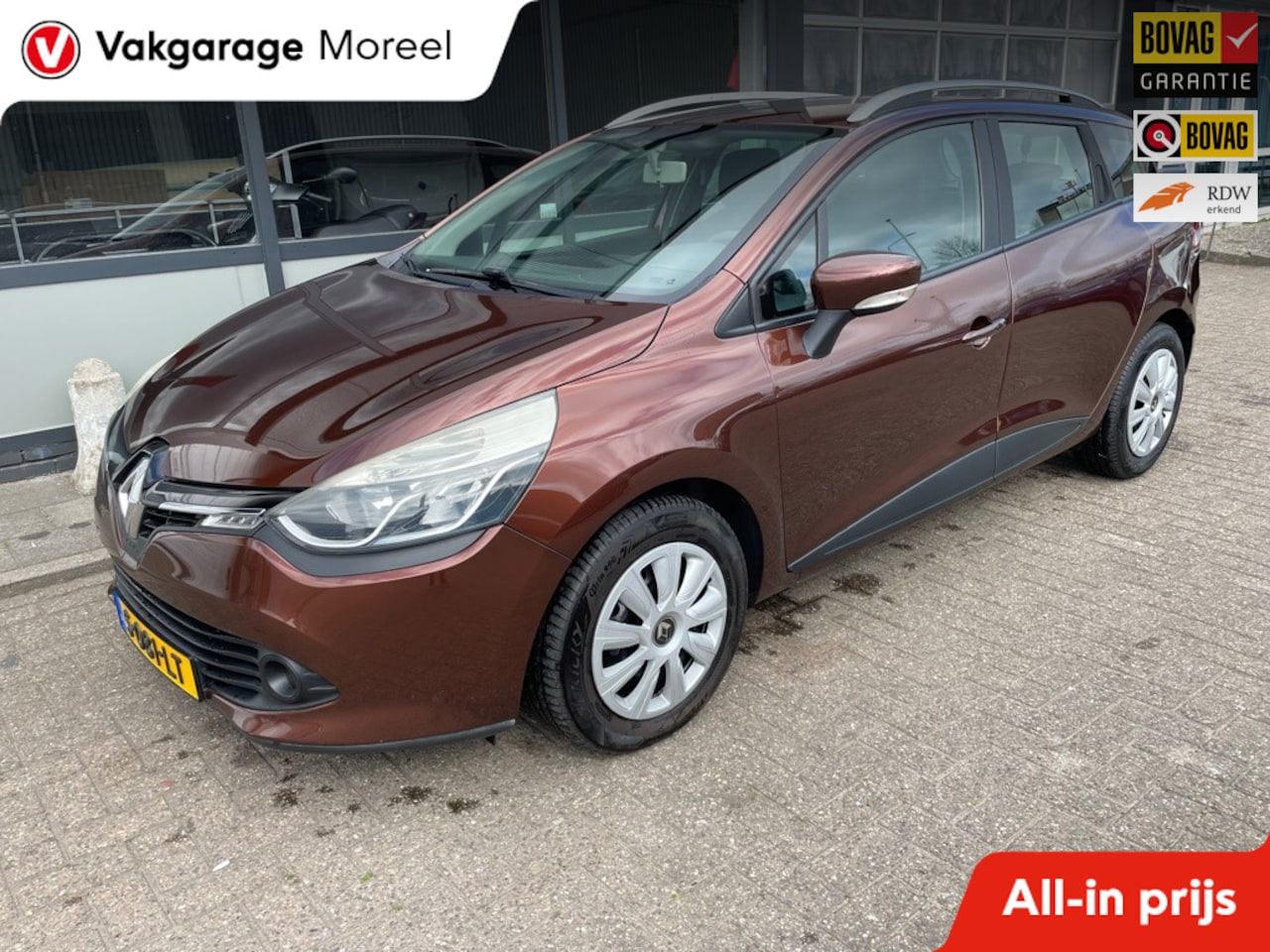Renault Clio Estate - 0.9 TCE ,Navi, Cruise, Airco, 1e eigenaar - AutoWereld.nl