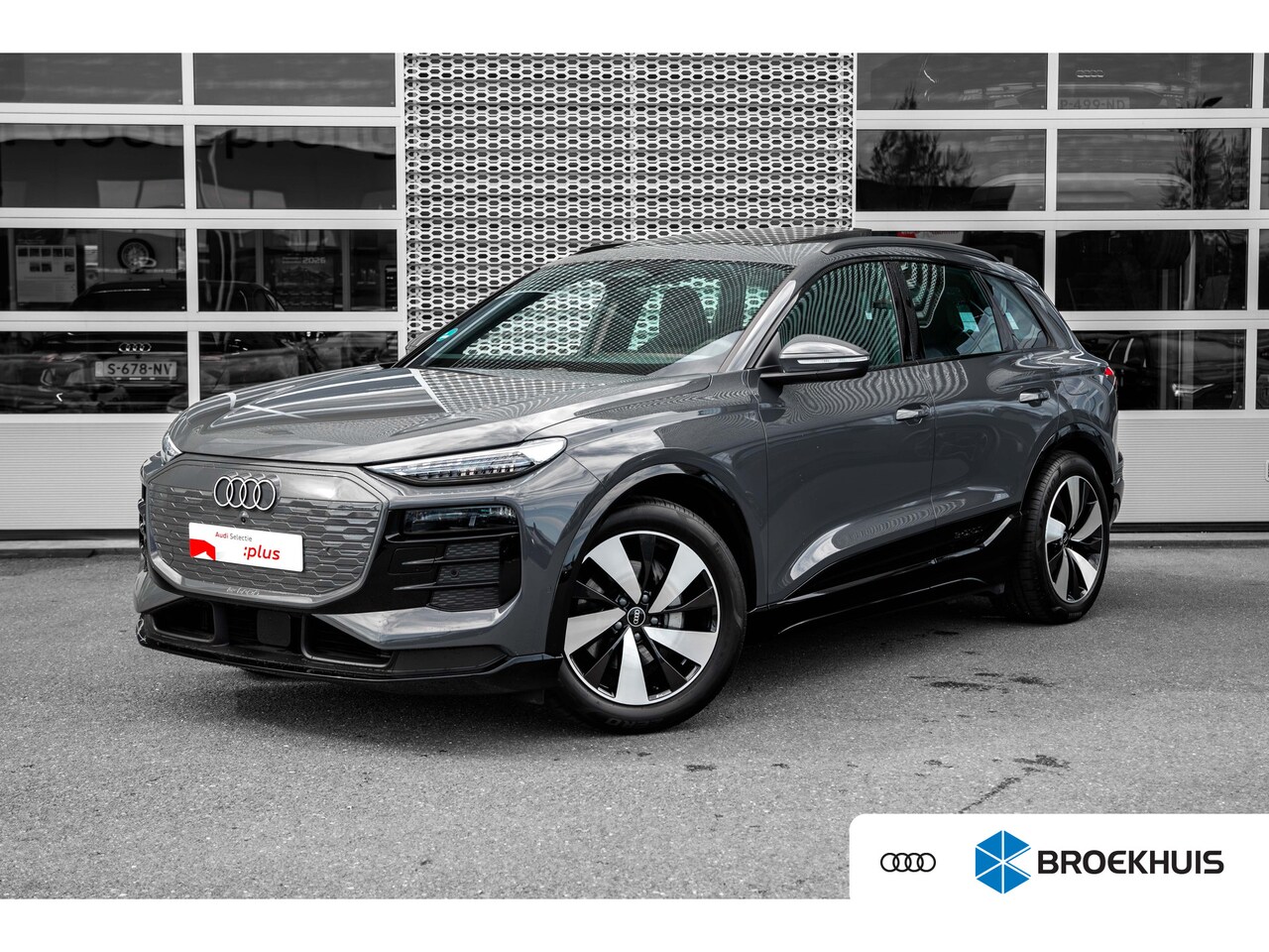 Audi Q6 e-tron - Launch edition performance 100 kWh | Panoramadak | Luchtvering | Trekhaak | Bang & Olufsen - AutoWereld.nl