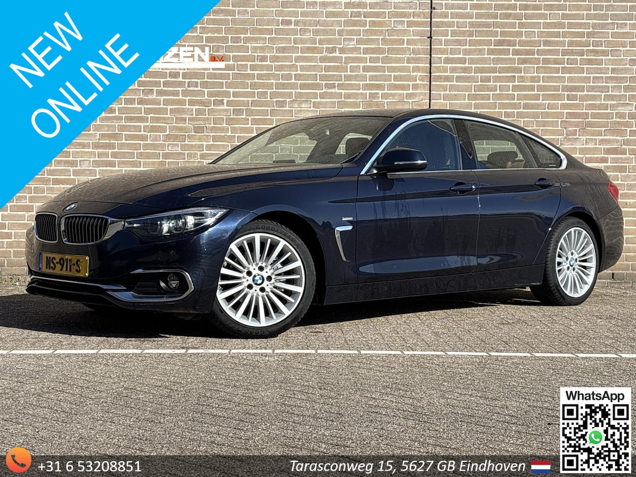 BMW 4-serie Gran Coupé - 418i High Executive Automaat | Leder | Navi | Climate| Cruise | Camera - AutoWereld.nl