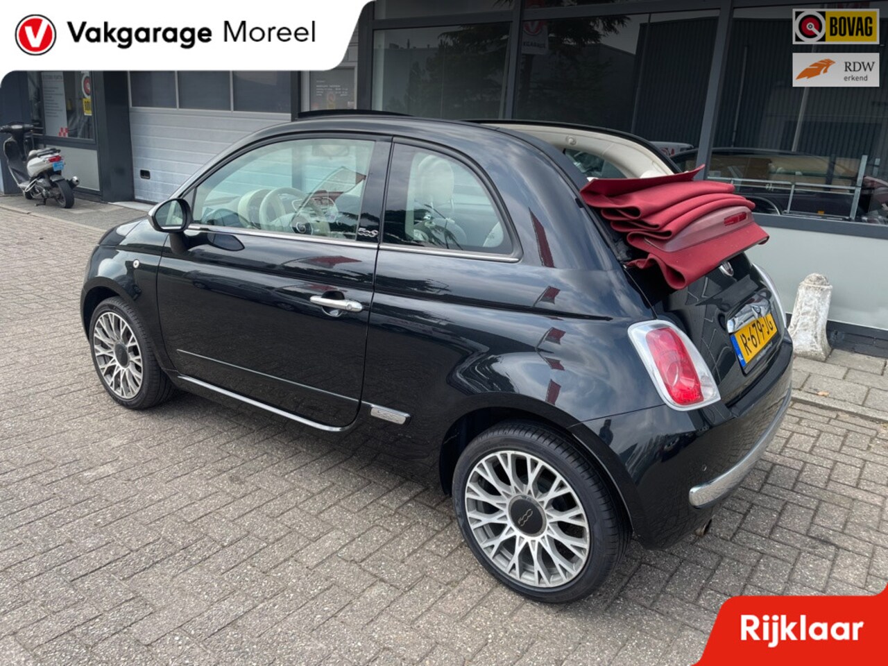 Fiat 500 C - 1.2 Lounge Cabriolet. weinig km, zeer goede staat WINTERPRIJS ! - AutoWereld.nl