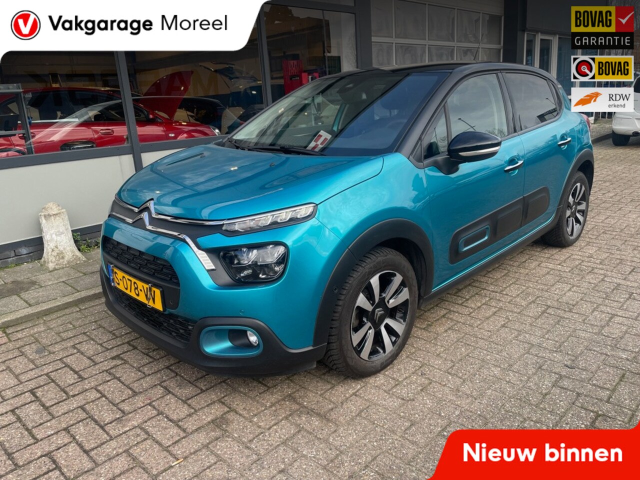 Citroën C3 - 1.2 PureTech Shine Automaat slechts 39065 KM ! - AutoWereld.nl