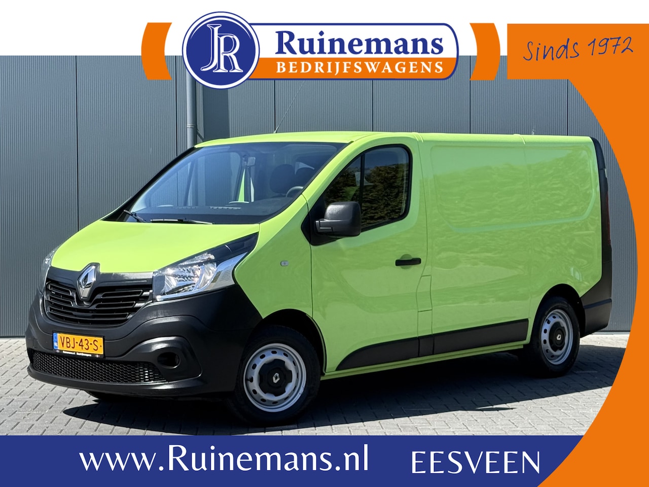 Renault Trafic - 1.6 dCi / L1H1 / 1e EIG. / TREKHAAK / INRICHTING / AIRCO / CRUISE / NAVI / 3-ZITS - AutoWereld.nl