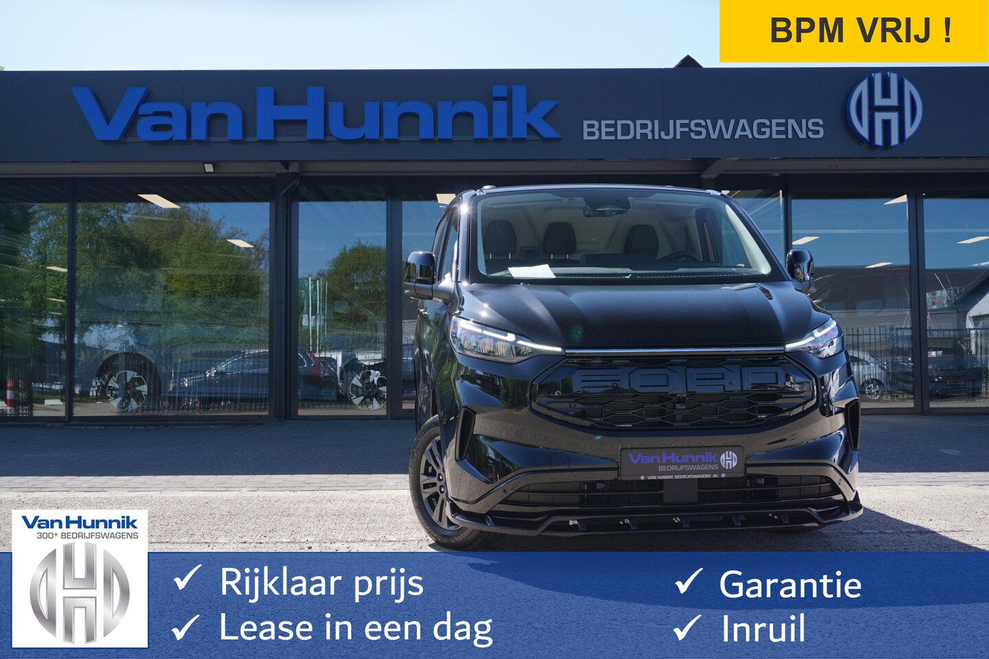 Ford Transit Custom - 300S 150PK JWR Edition BPM VRIJ!! Navi, Cam, Adap. Cruise, 17" LM, Trekhaak!! NR. A181 - AutoWereld.nl