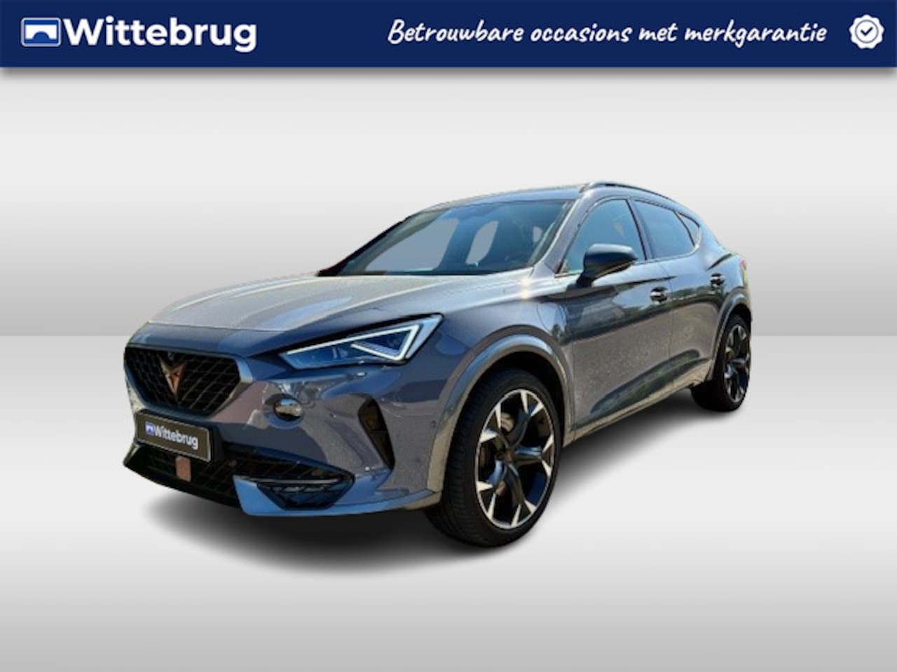 CUPRA Formentor - 1.4 e-Hybrid VZ Black Edition LEDER / 19"LMV / NAVI / APP.Connect / PANODAK / 360"CAMERA / - AutoWereld.nl