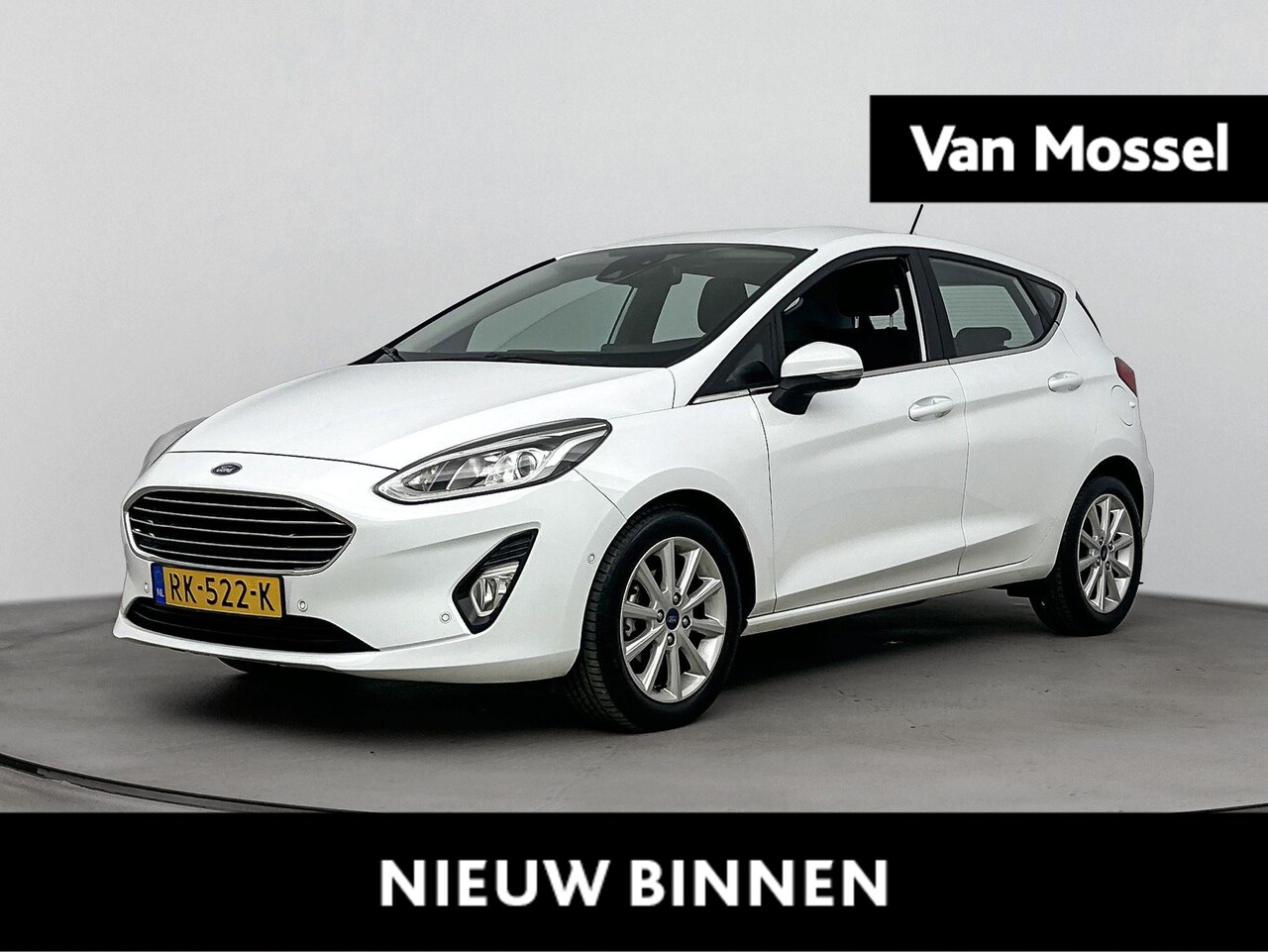 Ford Fiesta - 1.0 EcoBoost Titanium | AUTOMAAT | Achteruitrijcamera | Cruise control | Carplay | Lane As - AutoWereld.nl
