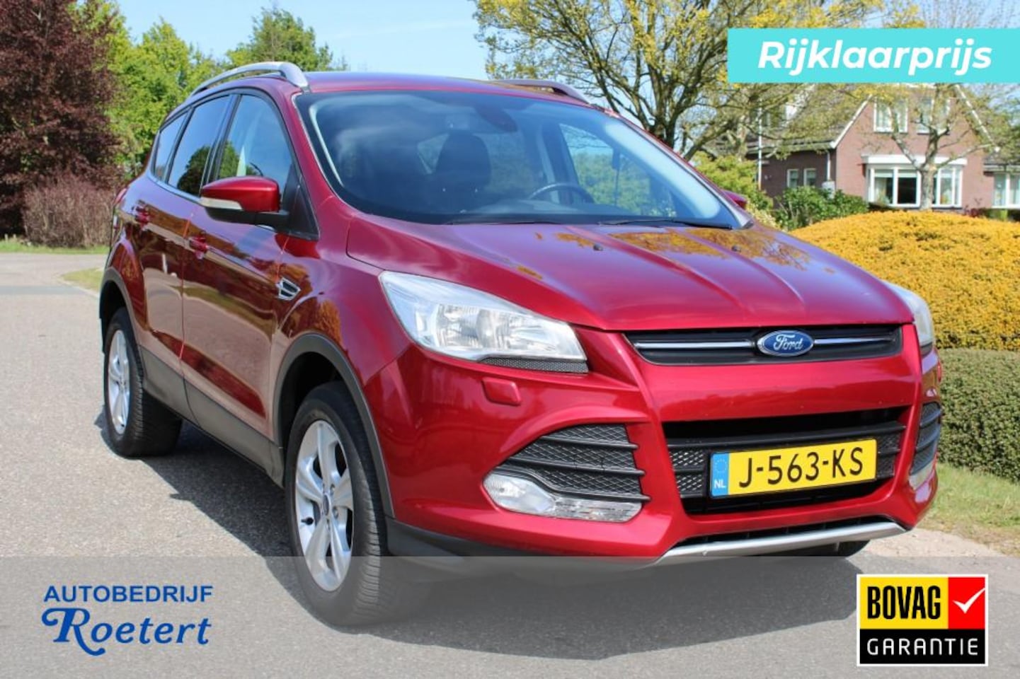 Ford Kuga - 1.5 150pk Trend Edition Airco/Cruise/Navi/PDC/Stoelverw/Trekhaak - AutoWereld.nl