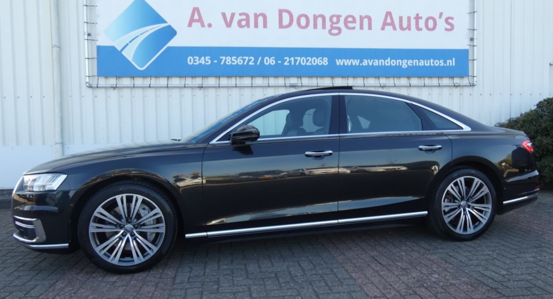 Audi A8 - 55 TFSI quattro Pro Line 55 TFSI QUATTRO PRO LINE+,Pano,ACC,360,Luchtv,1e Eignr - AutoWereld.nl