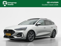 Ford Focus Wagon - 1.0 EcoBoost Hybrid ST Line X | Navi | Trekhaak | Panodak | All