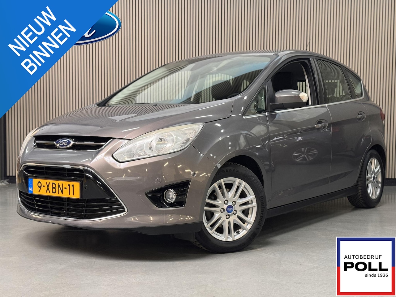 Ford C-Max - 125pk Titanium Navi Camera Trekhaak Parking pack Voorruitverwarming Elek. Klep All Seasons - AutoWereld.nl