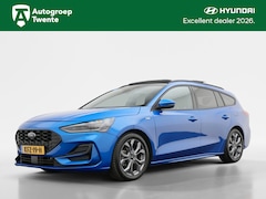 Ford Focus Wagon - 1.0 EcoBoost Hybrid ST Line X | Navi | Trekhaak | Panodak | All