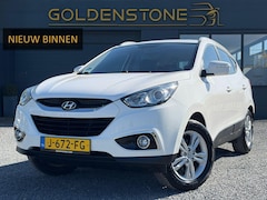 Hyundai ix35 - 1.6i GDI Dynamic 1e Eigenaar, Trekhaak, Halfleder, Airco, 6 Bak, Lm velgen, 135pk, Pdc, Ne