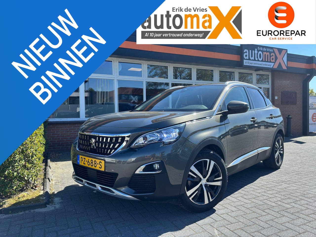 Peugeot 3008 - 1.2 PureTech Allure 1e eigenaar - Volle Uitvoering - Rondzicht Camera - Automaat - - AutoWereld.nl