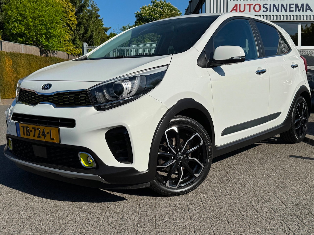 Kia Picanto - 1.2 CVVT X-Line | Stoelverwarming | Stuurverwarming | Leder | Camera | Cruise Control | - AutoWereld.nl