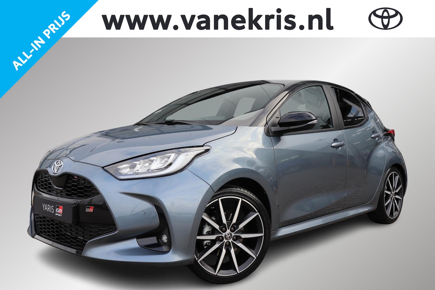 Toyota Yaris - 1.5 Hybrid 130 GR SPORT, GR SPORT Plus Pack, Pano, JBL, Head-up, Stuur & Stoel verwarming! - AutoWereld.nl